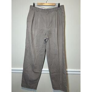 Reunion Menswear Linen Blend‎ Casual Pants Size 34 Coastal Old Money